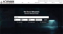 Desktop Screenshot of northsidemitsubishi.ca